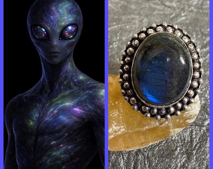 Akara ET Living Entity Companion "Excerix" (ecks-sair-icks) Spirit Vessel Ring, Tier 3