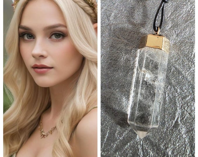 Hungarian Tündér Fairy "Kamilla" Spirit Companion, Spirit Vessel Necklace, Tier 2