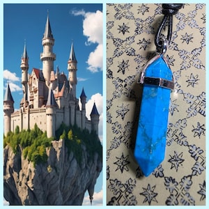Sky Castle Astral Realm Portal, Astral Real Estate, PERSONAL astral realm for you AND your companions, Enchanted Necklace
