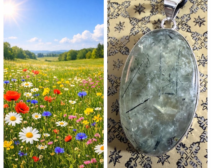 Morning Meadow Astral Realm Portal, PERSONAL astral realm for you AND your companions, Enchanted Necklace