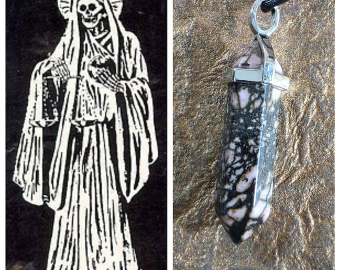 Santa Muerte Direct Portal, Astral Link, Enchanted Necklace