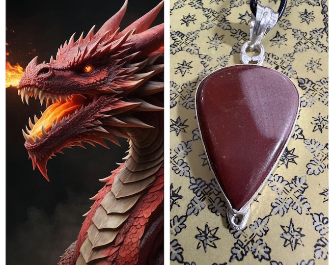 Fire Dragon "Flemto" Living Entity Companion, Spirit Vessel Necklace, Tier 1