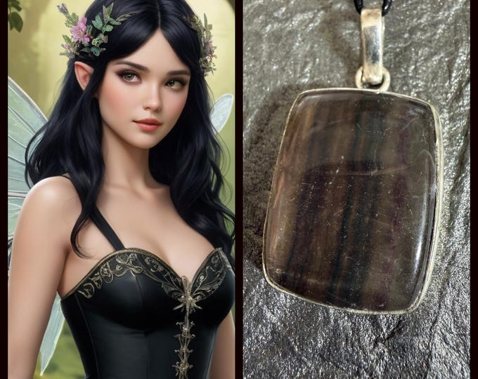 Hungarian Tündér Fairy "Volga" Spirit Companion, Spirit Vessel Necklace, Tier 2