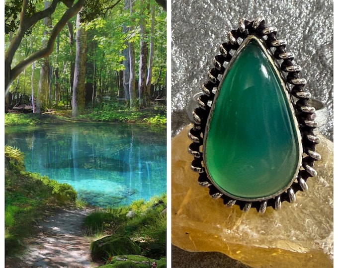 Woodland Lake Astral Realm Portal, PERSONAL astral realm for you AND your companions, Enchanted Ring