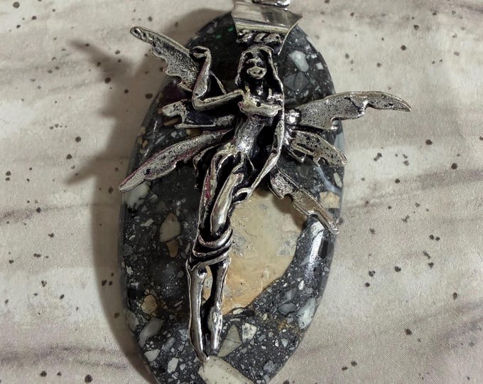 Scottish Fairie Luck Spell Talisman, Enchanted Necklace BESTSELLER!