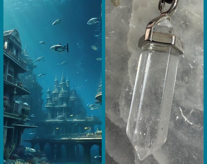 Underwater City Astral Realm Portal, PERSONAL realm for you and your companions, Astral Real Estate, Enchanted Necklace