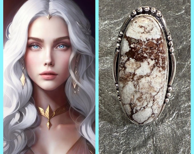 Pleaidian Female "Saseria" (sah-sair-ee-ah) Living Entity Companion, Spirit Vessel Ring, Tier 3