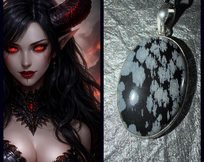 Legion of Clauneck Demoness Commander "Vanarga" Living Entity Companion, Spirit Vessel Necklace, Tier 3