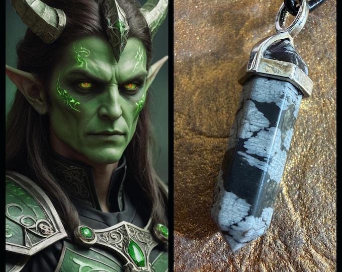 Legion of Bune Demon Commander "Ardoric" Living Entity Companion, Spirit Vessel Necklace, Tier 3