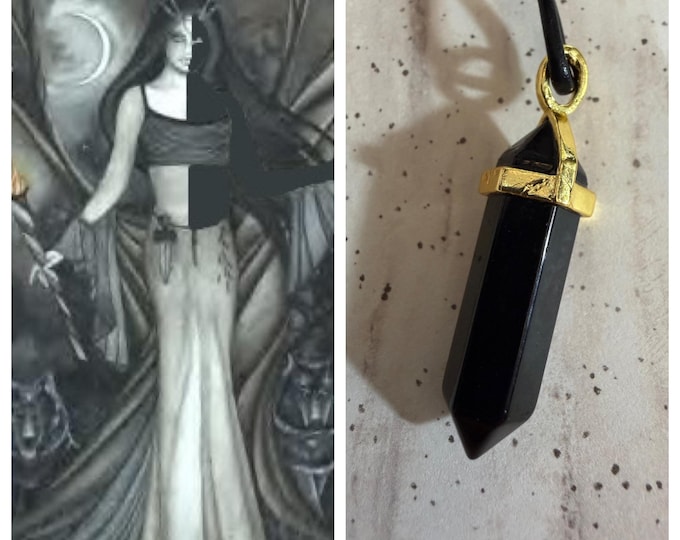 Melinoe Direct Portal, Portal to the Greek Goddess of Nightmares and Madness, Astral Link, Enchanted Necklace