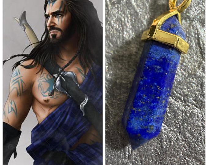Scottish Warrior Incubus Spirit Companion "Arrolin", Spirit Vessel Necklace, Tier 3
