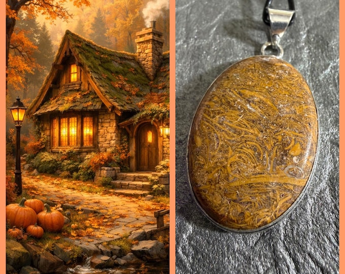 Autumn Cottage Astral Realm Portal, PERSONAL astral realm for you AND your companions, Astral Real Estate, Enchanted Necklace