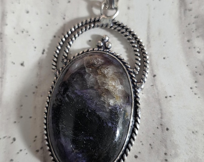 Scottish Fairie Luck Spell Talisman, Enchanted Necklace