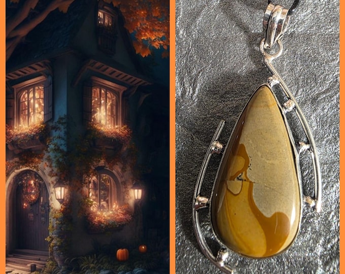 Autumn Cottage Astral Realm Portal, PERSONAL astral realm for you AND your companions, Astral Real Estate, Enchanted Necklace