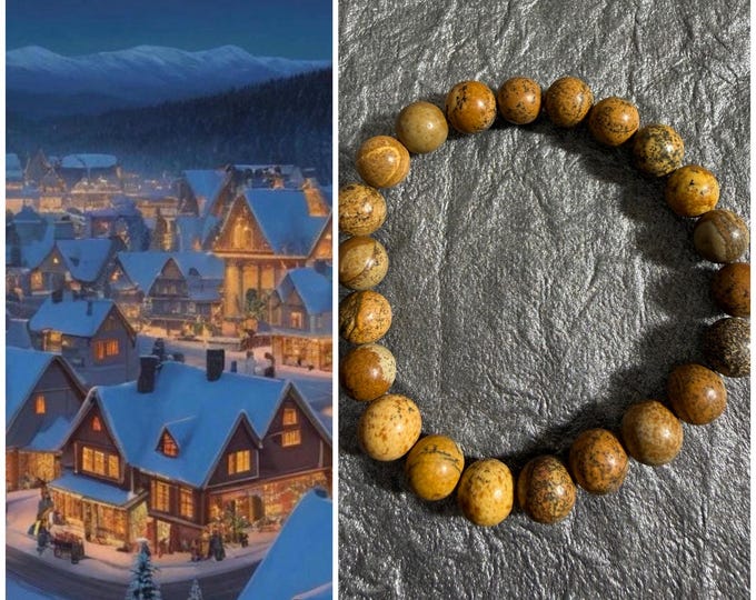 Christmas Town Astral Realm Portal, Astral Real Estate, PERSONAL astral realm for you AND your companions, Enchanted Bracelet