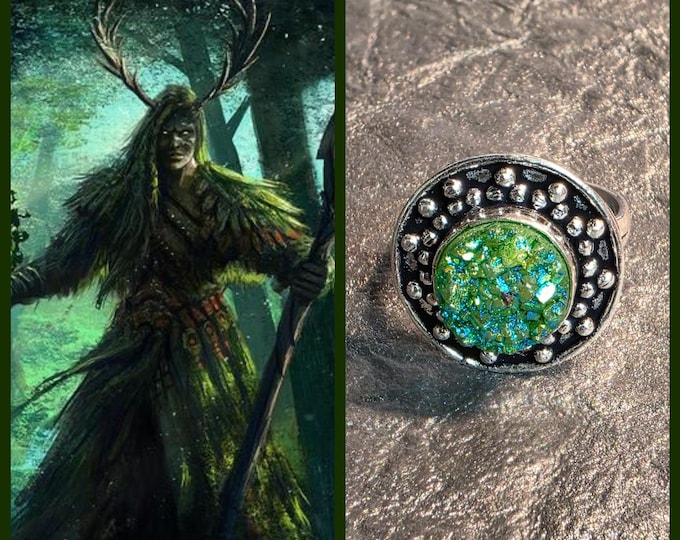 Woodland Elf "Egrumec" Spirit Companion, Spirit Vessel Ring, Tier 2