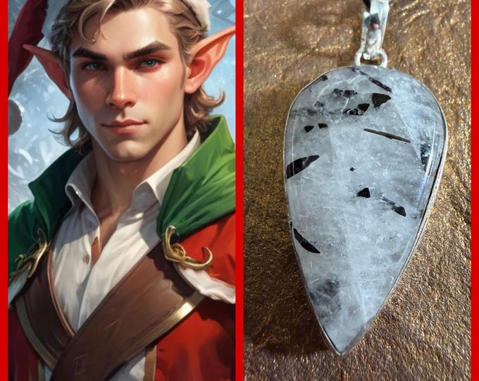 Santa's Elf King "Jinmor" Living Entity Companion, Spirit Vessel Necklace, Tier 3