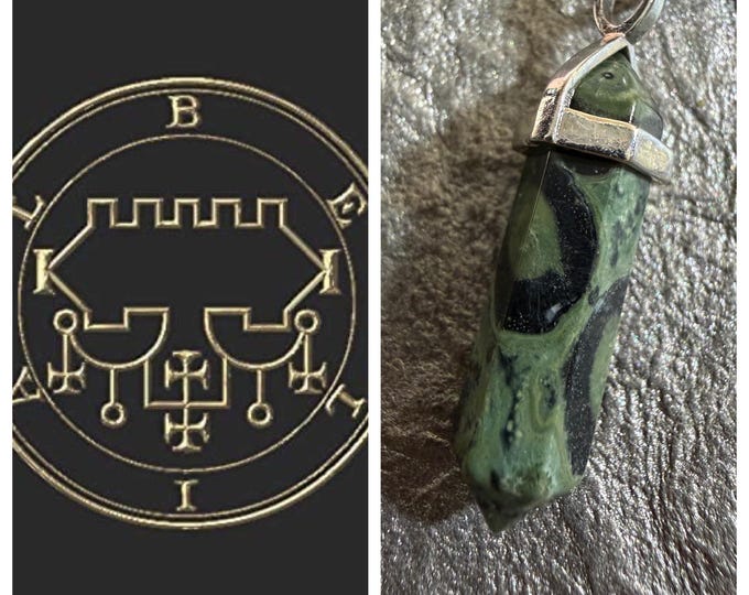 Belial Direct Portal, Portal to the 68th Spirit of Solomon, Enchanted Necklace