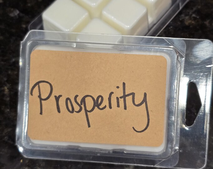 Prosperity Intention Wax Melts, Peppermint Scented, Enchanted Wax Melts, ONE pack
