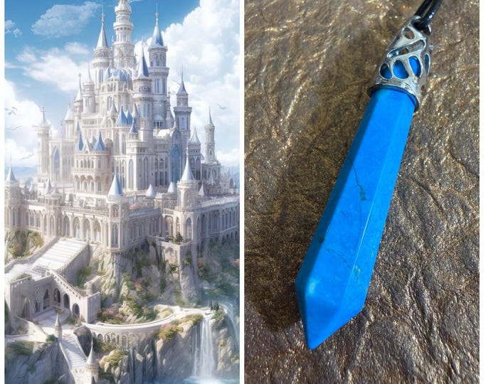 Huge Castle Astral Realm Portal, PERSONAL astral realm for you AND your companions, Astral Real Estate, Enchanted Necklace