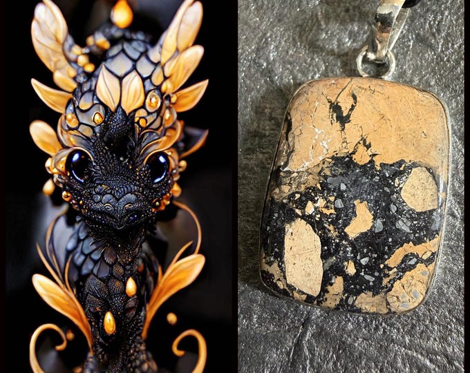 Baby Storm Dragon "Klomin" Living Entity Companion, Spirit Vessel Necklace, Tier 3