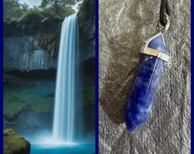 Hidden Waterfall, Astral Realm Portal, PERSONAL astral realm for you AND your companions, Enchanted Necklace