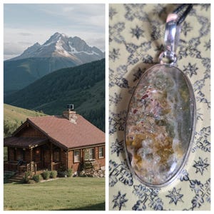 Mountain Retreat Astral Realm Portal, Astral Real Estate, PERSONAL astral realm for you AND your companions, Enchanted Necklace