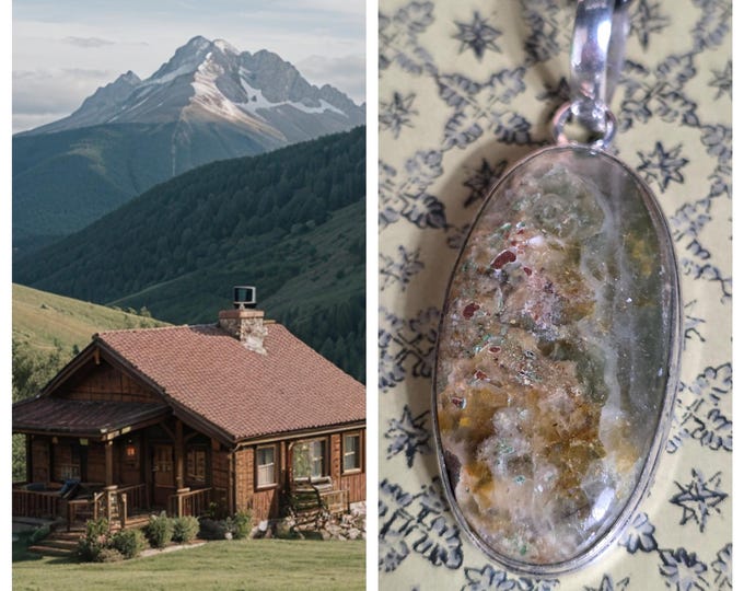 Mountain Retreat Astral Realm Portal, Astral Real Estate, PERSONAL astral realm for you AND your companions, Enchanted Necklace