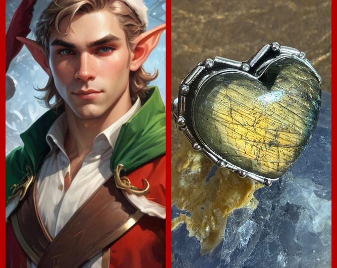 Santa's Elf King "Rygan" Living Entity Companion, Spirit Vessel Ring, Tier 3