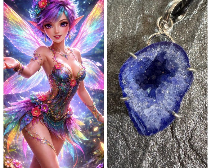 Pixie "Velsa" Spirit Companion, Spirit Vessel Necklace, Tier 1