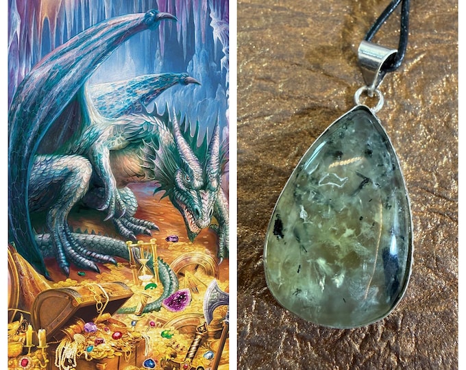 Female Treasure Trove Wealth Dragon "Sorflaga" Living Entity Companion, Spirit Vessel Necklace, Tier 2