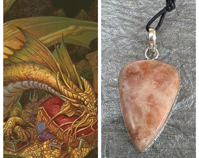 Treasure Trove Wealth Dragon "Ologrok" Living Entity Companion, Spirit Vessel Necklace, Tier 2