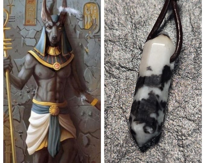 Anubis Direct Portal, Portal to the Egyptian God of Death, Enchanted Necklace