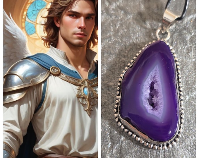 Cherubim Throne Angel "Lorsalin" Living Entity Companion, Spirit Vessel Necklace, Tier 2