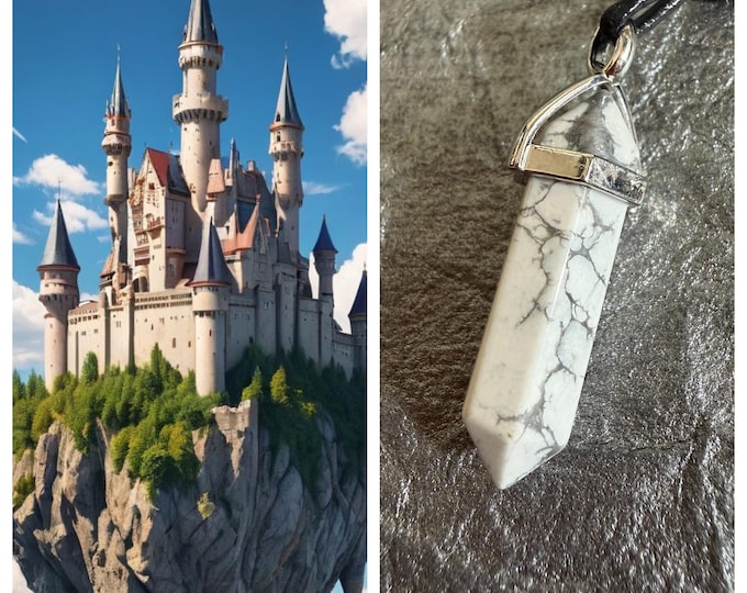 Sky Castle Astral Realm Portal, Astral Real Estate, PERSONAL astral realm for you AND your companions, Enchanted Necklace