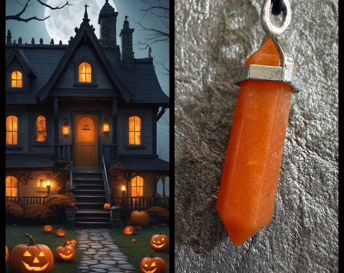 Samhain Witch House Astral Realm Portal, PERSONAL astral realm for you AND your companions, Astral Real Estate, Enchanted Necklace