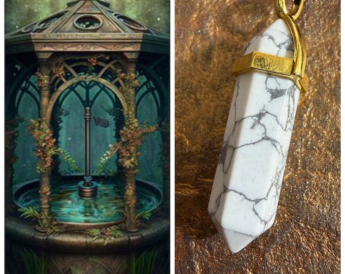 Wishing Well Manifestation Spell, Shape your reality! Enchanted Necklace, BESTSELLER 150+ sold!