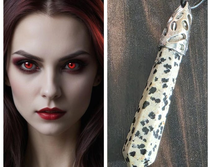 Female Carpathian Mahr Vampire "Audrea" Spirit Companion, Spirit Vessel Necklace, Tier 3