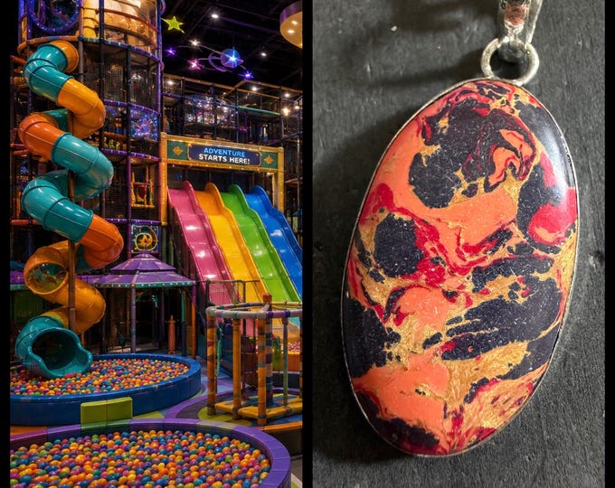 Indoor Playground Astral Realm Portal, PERSONAL astral realm for you AND your companions, Enchanted Necklace