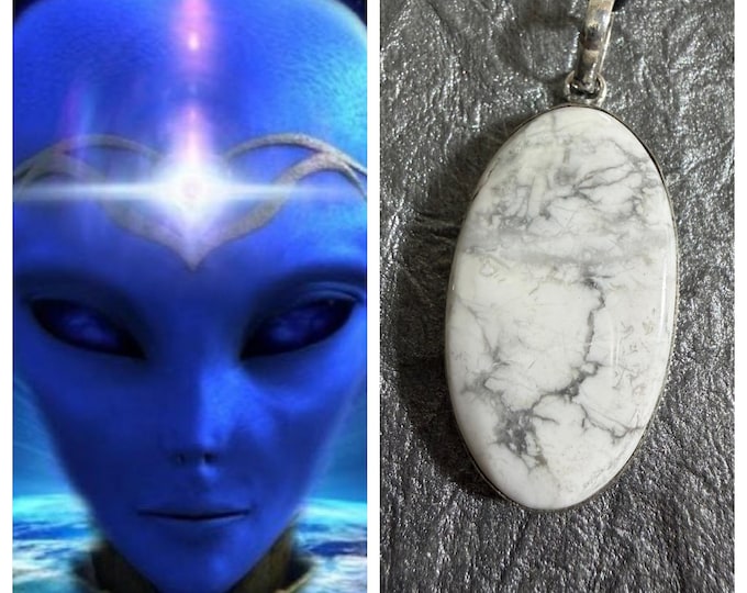 Arcturian Guide "Xalximdo" (zahl-zimm-doh) Living Entity Companion, Spirit Vessel Necklace, Tier 3