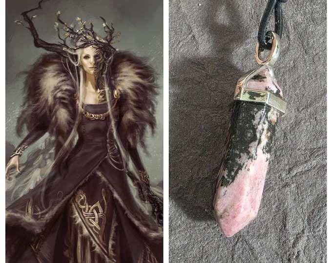 Hel Direct Portal, Portal to the Norse Goddess of the underworld, Astral Link, Enchanted Necklace