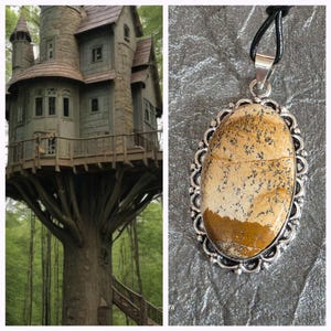 Tree House Castle Astral Realm Portal, PERSONAL astral realm for you AND your companions, Astral Real Estate, Enchanted Necklace