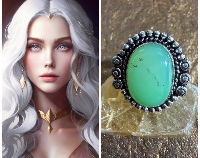 Pleaidian Female "Sixsala" Living Entity Companion, Spirit Vessel Ring, Tier 3