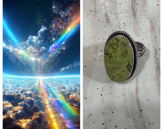 Quantum Exploration, Discover YOUR other realities, Enchanted Ring , BESTSELLER 40+ sold!