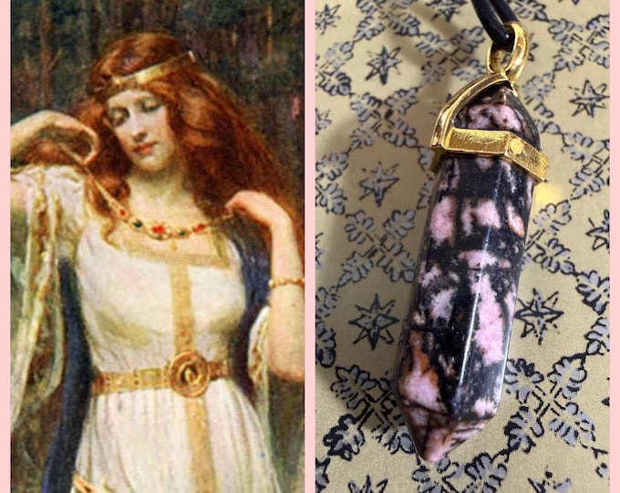 Freyja Direct Portal, Portal to the Norse Warrior Goddess of Love & Beauty Enchanted Necklace