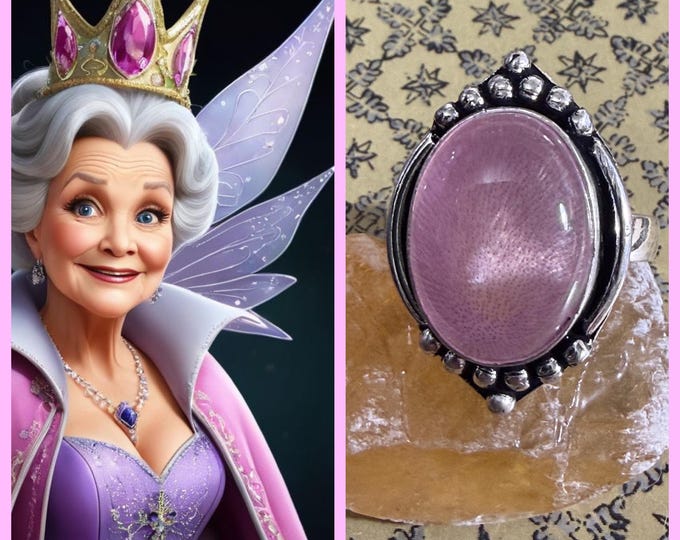 Fairy Godmother Living Entity Companion "Morgaria", Spirit Vessel Ring, Tier 3