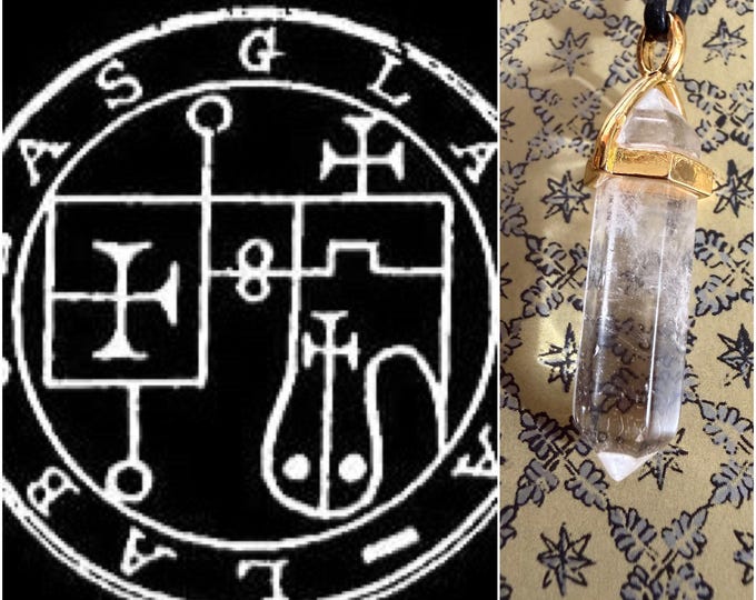 Glasya-Labolas Direct Portal, Portal to the 25th Spirit of Solomon, Astral Link,  Enchanted Necklace