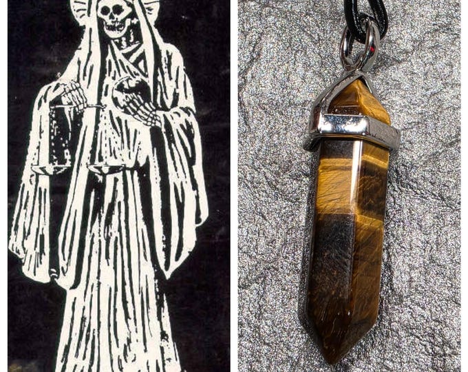 Santa Muerte Direct Portal, Astral Link, Enchanted Necklace