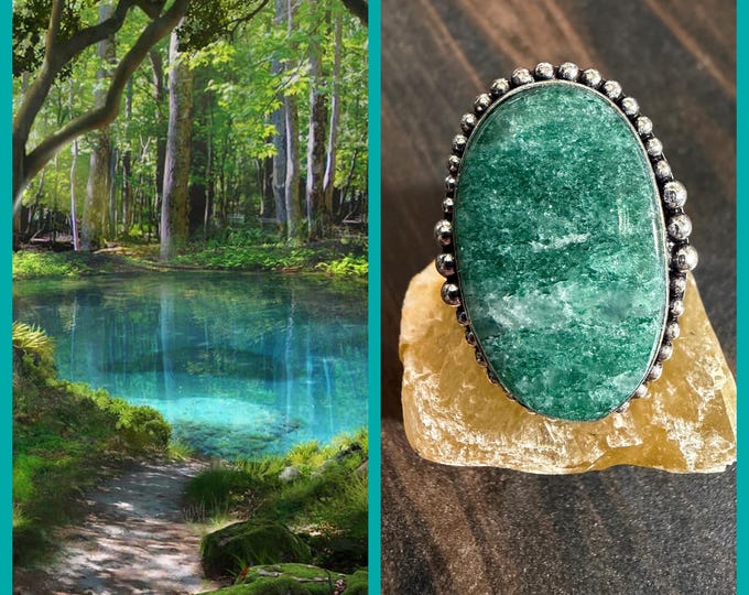 Woodland Lake Astral Realm Portal, PERSONAL astral realm for you AND your companions, Enchanted Ring