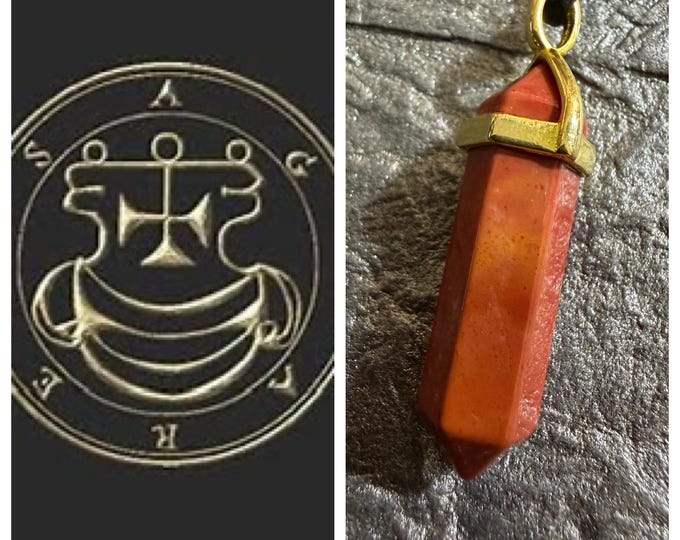 Agares Direct Portal, Portal to the 2nd Spirit of Solomon, Enchanted Necklace